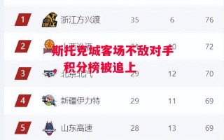 星空体育官方网站-斯托克城客场不敌对手，积分榜被追上