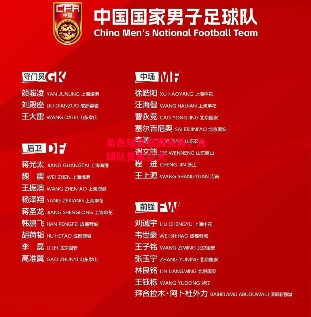 星空体育官网-角色球员崭露头角，为球队贡献巨大-第2张图片-星空体育官方网站